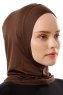 Logo Plain - Hijab Al Amira One-Piece Marrone