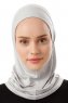 Logo Plain - Hijab Al Amira One-Piece Grigio Chiaro