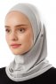 Logo Plain - Hijab Al Amira One-Piece Grigio Chiaro