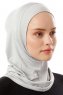 Logo Plain - Hijab Al Amira One-Piece Grigio Chiaro