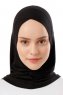 Logo Cross - Hijab Al Amira One-Piece Nero & Gold