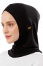 Logo Cross - Hijab Al Amira One-Piece Nero & Gold