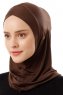 Logo Cross - Hijab Al Amira One-Piece Marrone
