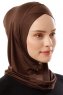 Logo Cross - Hijab Al Amira One-Piece Marrone
