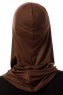 Logo Cross - Hijab Al Amira One-Piece Marrone
