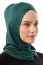 Logo Cross - Hijab Al Amira One-Piece Verde Scuro