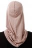 Logo Cross - Hijab Al Amira One-Piece Grigio Pietra