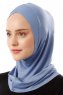 Logo Cross - Hijab Al Amira One-Piece Indaco