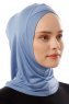 Logo Cross - Hijab Al Amira One-Piece Indaco