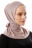 Sportif Plain - Hijab Pratico Viscosa Grigio Pietra