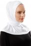Sportif Cross - Hijab Pratico Viscosa Bianca