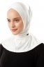 Sportif Cross - Hijab Pratico Viscosa Creme