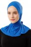 Sportif Cross - Hijab Pratico Viscosa Blu
