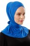 Sportif Cross - Hijab Pratico Viscosa Blu