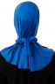 Sportif Cross - Hijab Pratico Viscosa Blu