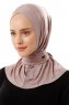 Sportif Cross - Hijab Pratico Viscosa Grigio Pietra