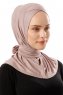 Sportif Cross - Hijab Pratico Viscosa Grigio Pietra