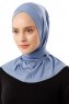 Sportif Cross - Hijab Pratico Viscosa Indaco