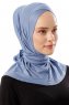 Sportif Cross - Hijab Pratico Viscosa Indaco