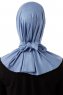 Sportif Cross - Hijab Pratico Viscosa Indaco