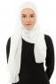 Alara Plain - Hijab Chiffon One Piece Creme