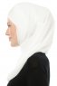 Alara Cross - Hijab Chiffon One Piece Creme
