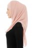 Alara Cross - Hijab Chiffon One Piece Rosa Antico