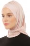 Isra Plain - Hijab One-Piece Viscosa Rosa Antico