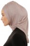 Isra Plain - Hijab One-Piece Viscosa Grigio Pietra