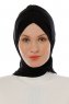 Isra Cross - Hijab One-Piece Viscosa Nero