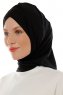 Isra Cross - Hijab One-Piece Viscosa Nero