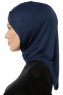 Isra Cross - Hijab One-Piece Viscosa Blu Navy