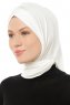 Isra Cross - Hijab One-Piece Viscosa Creme