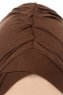 Isra Cross - Hijab One-Piece Viscosa Marrone