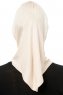 Isra Cross - Hijab One-Piece Viscosa Beige