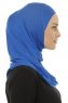 Hanfendy Plain Logo - Hijab One-Piece Blu