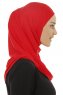 Hanfendy Plain Logo - Hijab One-Piece Rosso