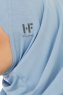 Hanfendy Plain Logo - Hijab One-Piece Azzurro