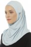 Hanfendy Plain Logo - Hijab One-Piece Baby Blue