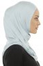 Hanfendy Plain Logo - Hijab One-Piece Baby Blue