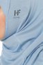 Hanfendy Cross Logo - Hijab One-Piece Azzurro