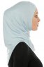 Hanfendy Cross Logo - Hijab One-Piece Baby Blue