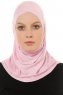 Hanfendy Cross Logo - Hijab One-Piece Rosa