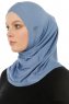 Hanfendy Cross Logo - Hijab One-Piece Indaco