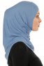 Hanfendy Cross Logo - Hijab One-Piece Indaco