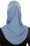 Hanfendy Cross Logo - Hijab One-Piece Indaco