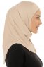 Micro Plain - Hijab One-Piece Taupe Chiaro