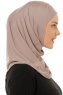 Micro Plain - Hijab One-Piece Grigio Pietra