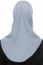 Micro Plain - Hijab One-Piece Azzurro