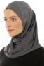 Micro Plain - Hijab One-Piece Antracite